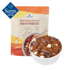 Member’s Mark 坚果多多蜂蜜麦片 1kg 坚果水果早餐食品冲饮谷物代餐